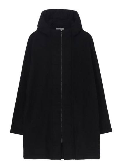 1/12 WOOL JACQUARD PADDED HOODIE