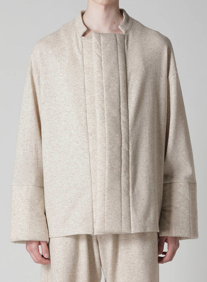 WOOLEN SINGLE PADDED JACKET