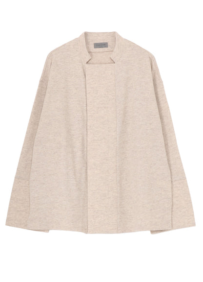 WOOLEN SINGLE PADDED JACKET