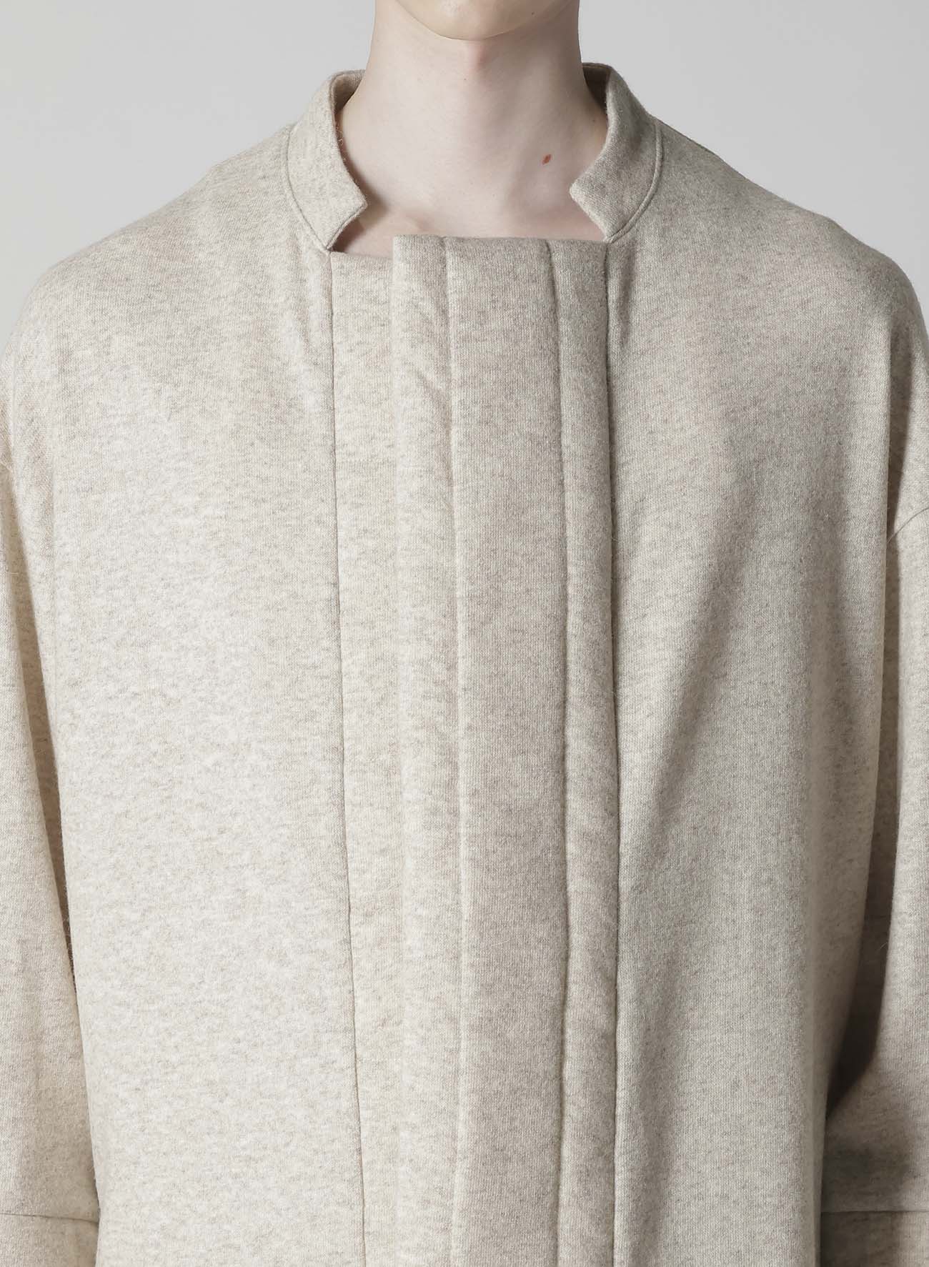 WOOLEN SINGLE PADDED JACKET