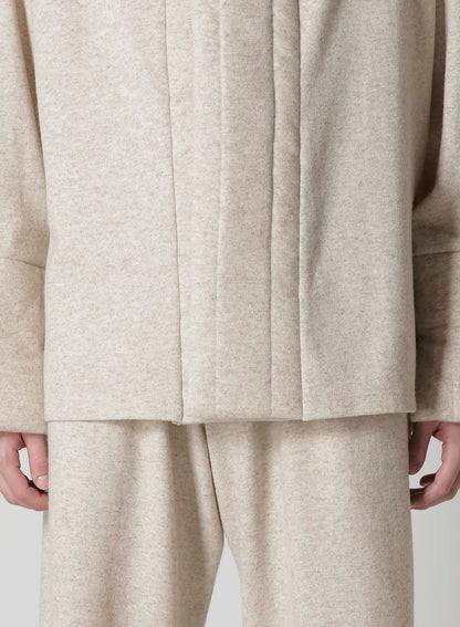 WOOLEN SINGLE PADDED JACKET