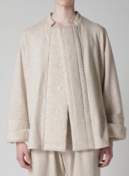 WOOLEN SINGLE PADDED JACKET
