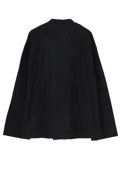 WOOLEN SINGLE PADDED JACKET