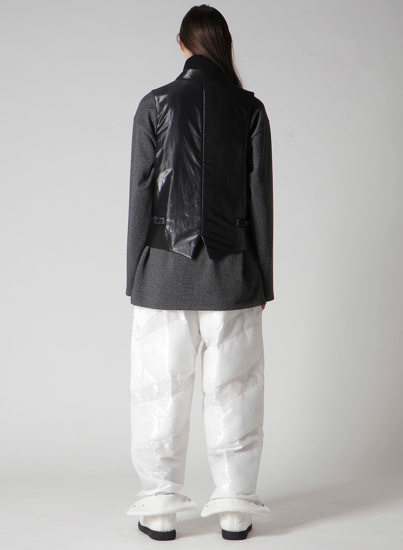 BIWA LAKE PRINTED TRANSPARENT VEST
