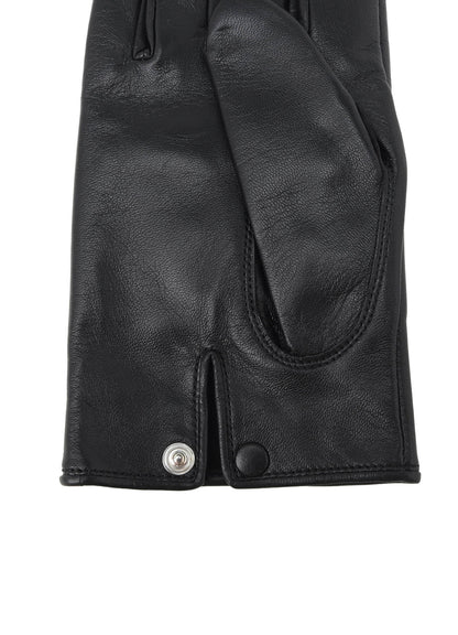 LAMB SKIN PADDED SHORT GLOVES