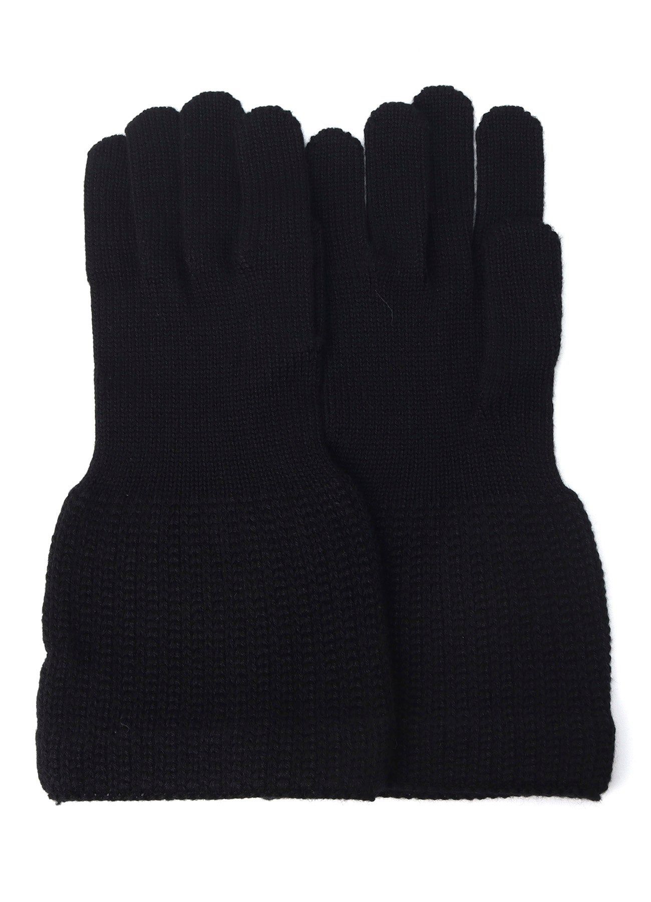 W/AC CARDIGAN STITCH KNITTED CUFFS GLOVES