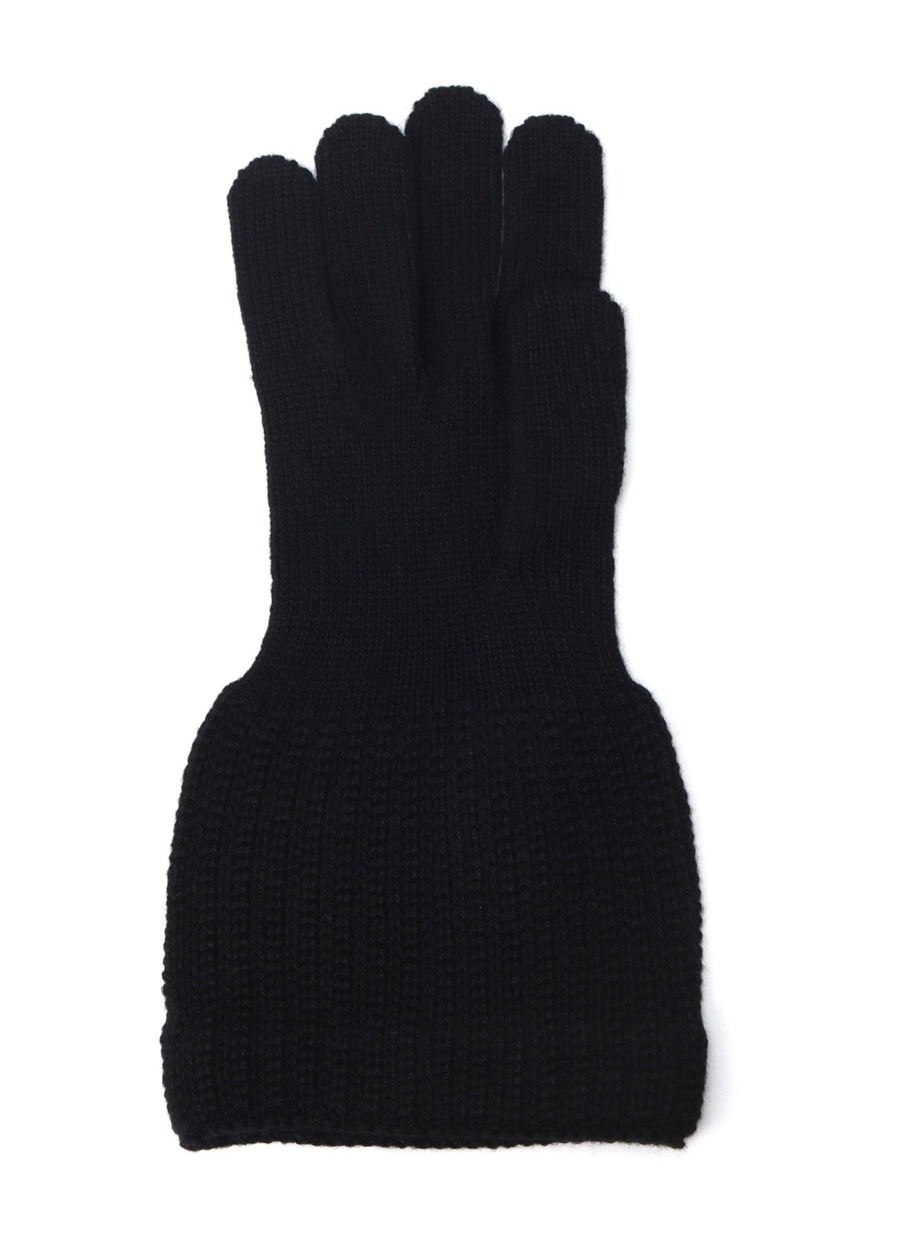 W/AC CARDIGAN STITCH KNITTED CUFFS GLOVES