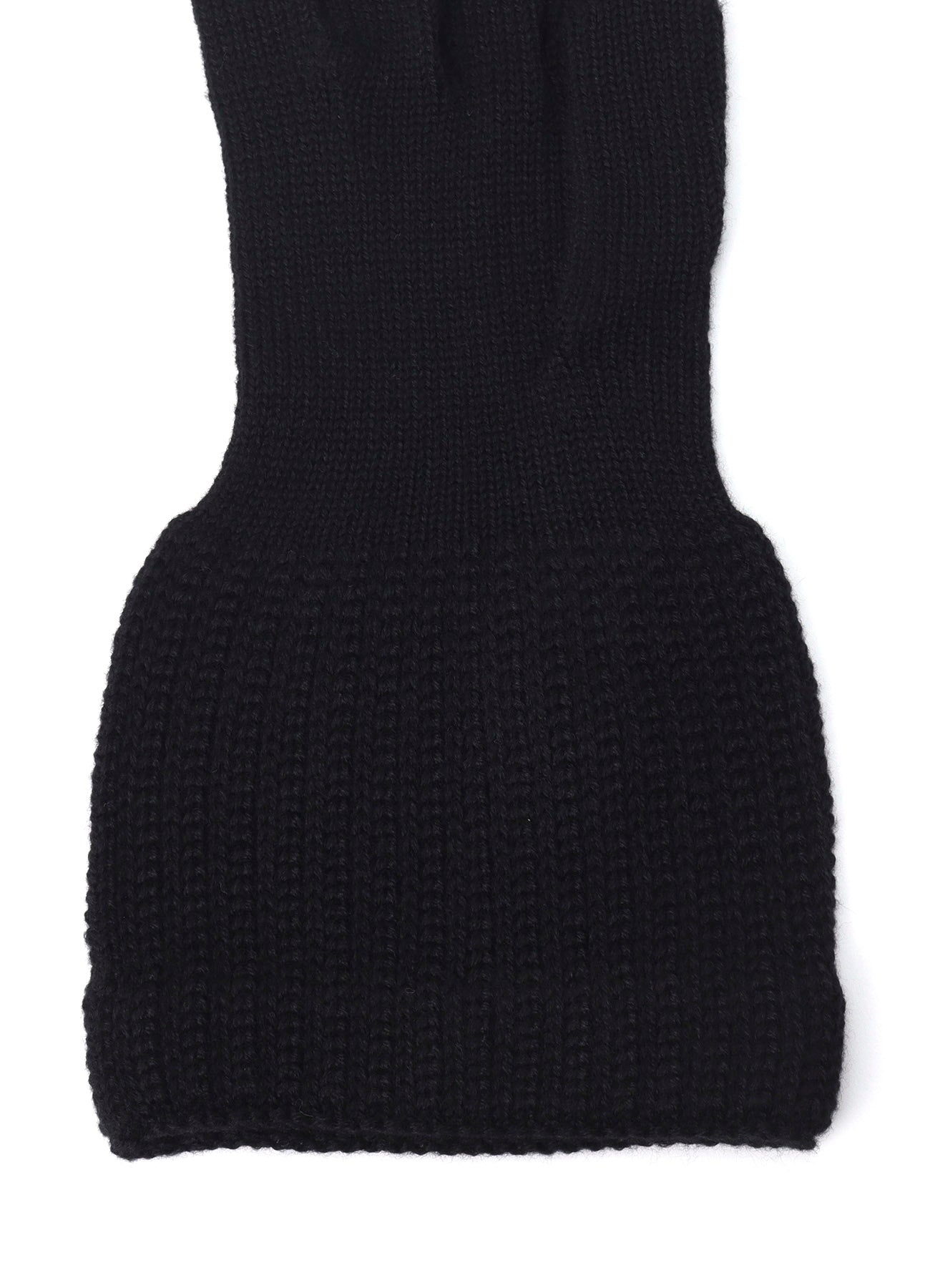 W/AC CARDIGAN STITCH KNITTED CUFFS GLOVES