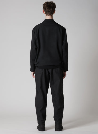 ARMY GABARDINE COLLAR TAB BLOUSON