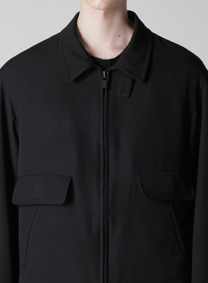 ARMY GABARDINE COLLAR TAB BLOUSON
