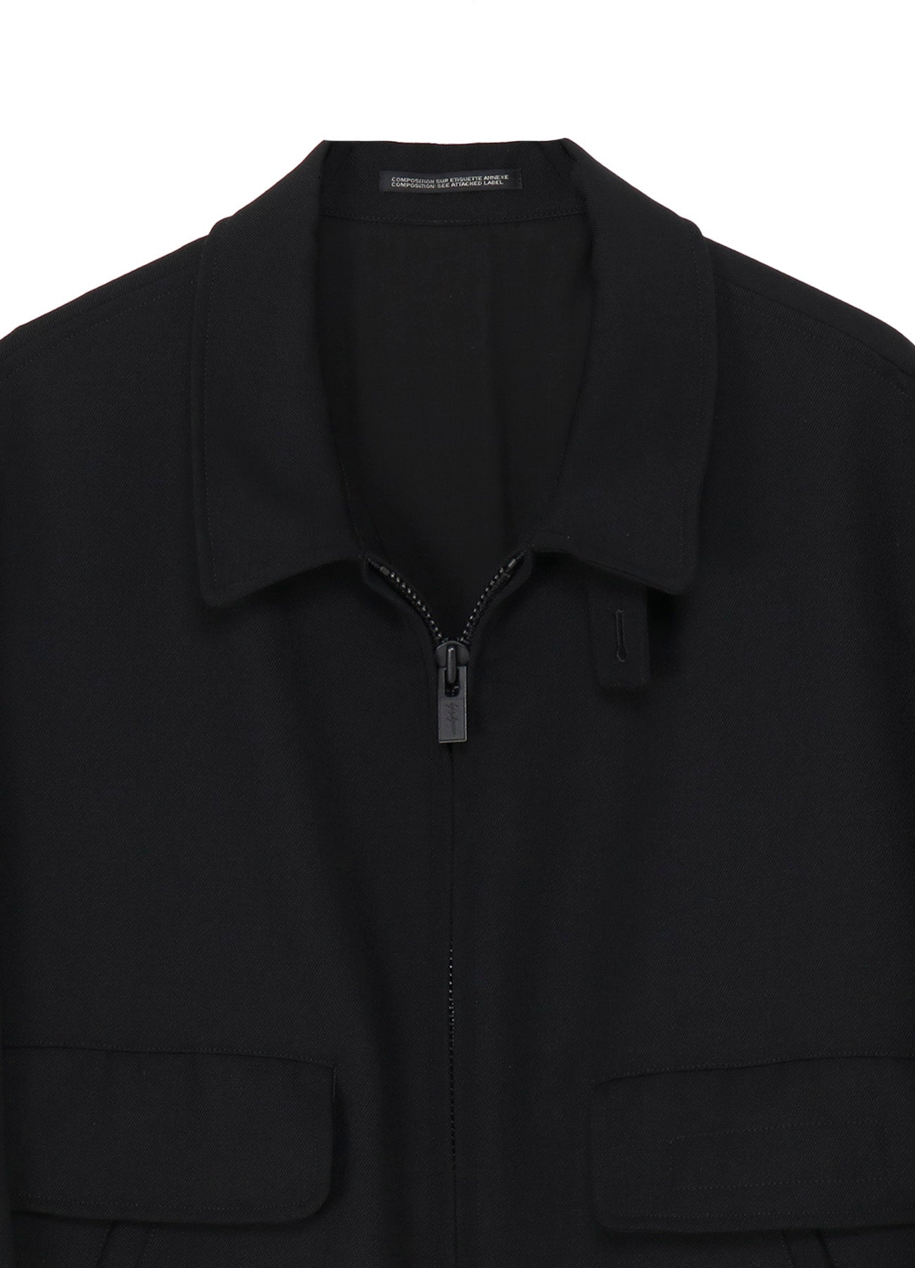 ARMY GABARDINE COLLAR TAB BLOUSON