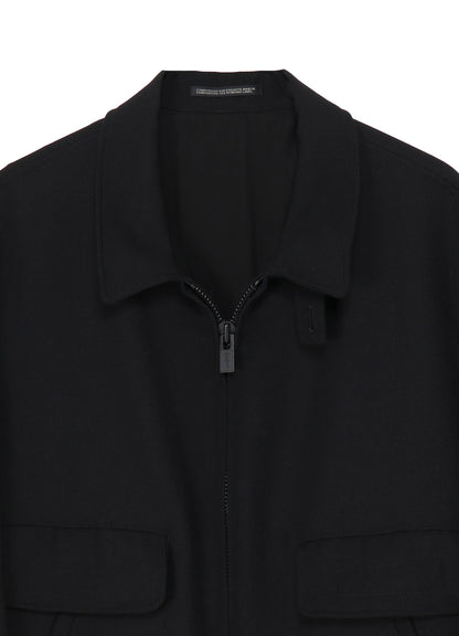 ARMY GABARDINE COLLAR TAB BLOUSON