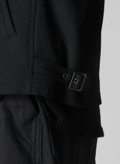 ARMY GABARDINE COLLAR TAB BLOUSON