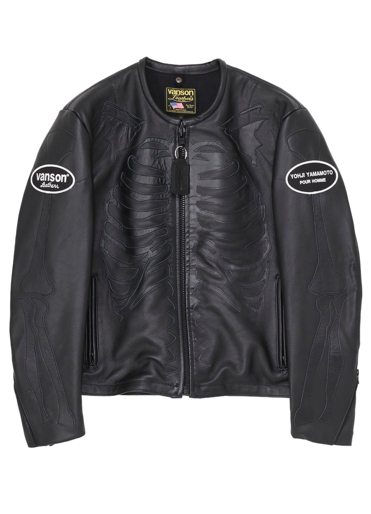 Yohji Yamamoto × VANSON LEATHERS BONE JACKET – THE SHOP YOHJI YAMAMOTO