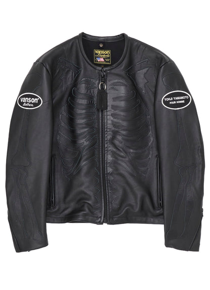 Yohji Yamamoto × VANSON LEATHERS BONE JACKET