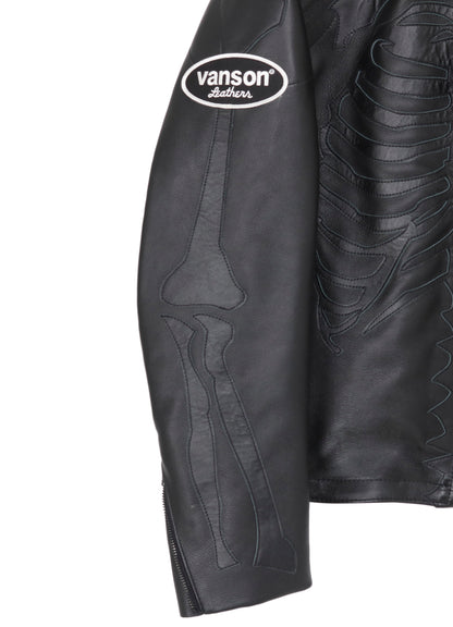 Yohji Yamamoto × VANSON LEATHERS BONE JACKET