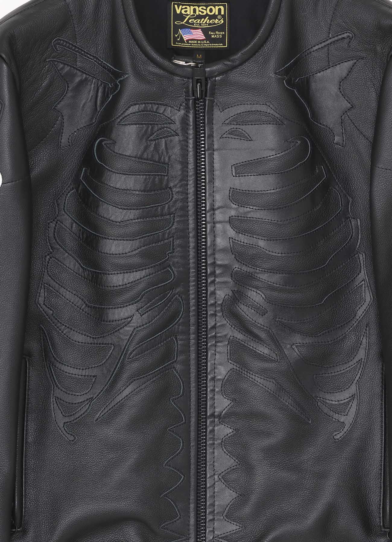 Yohji Yamamoto × VANSON LEATHERS BONE JACKET