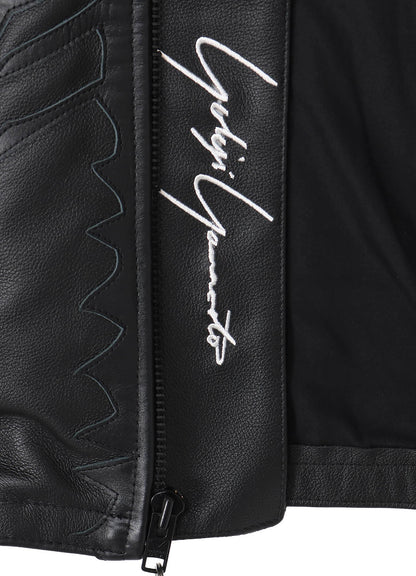 Yohji Yamamoto × VANSON LEATHERS BONE JACKET