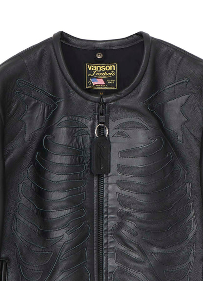 Yohji Yamamoto × VANSON LEATHERS BONE JACKET