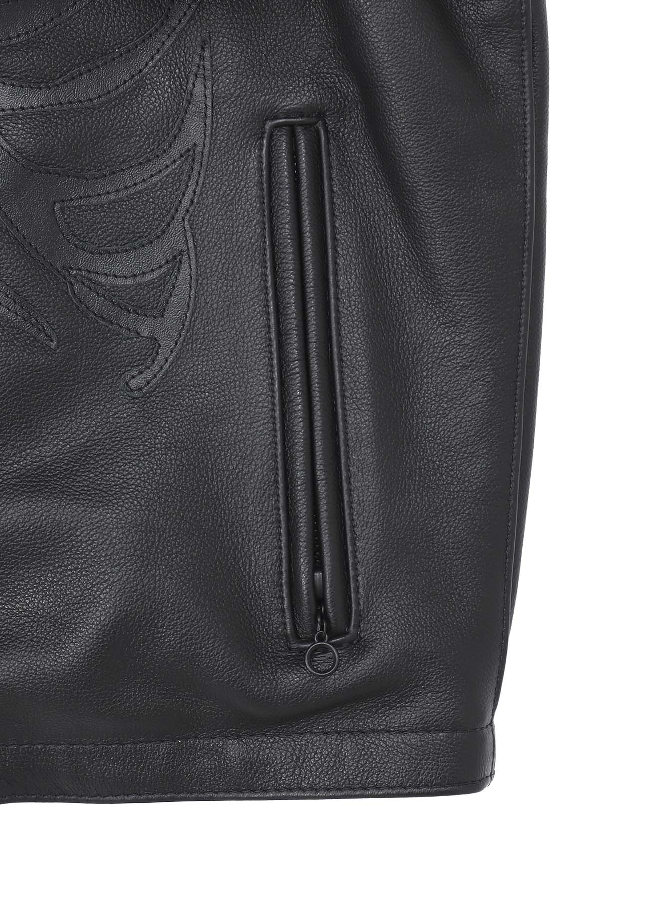 Yohji Yamamoto × VANSON LEATHERS BONE JACKET