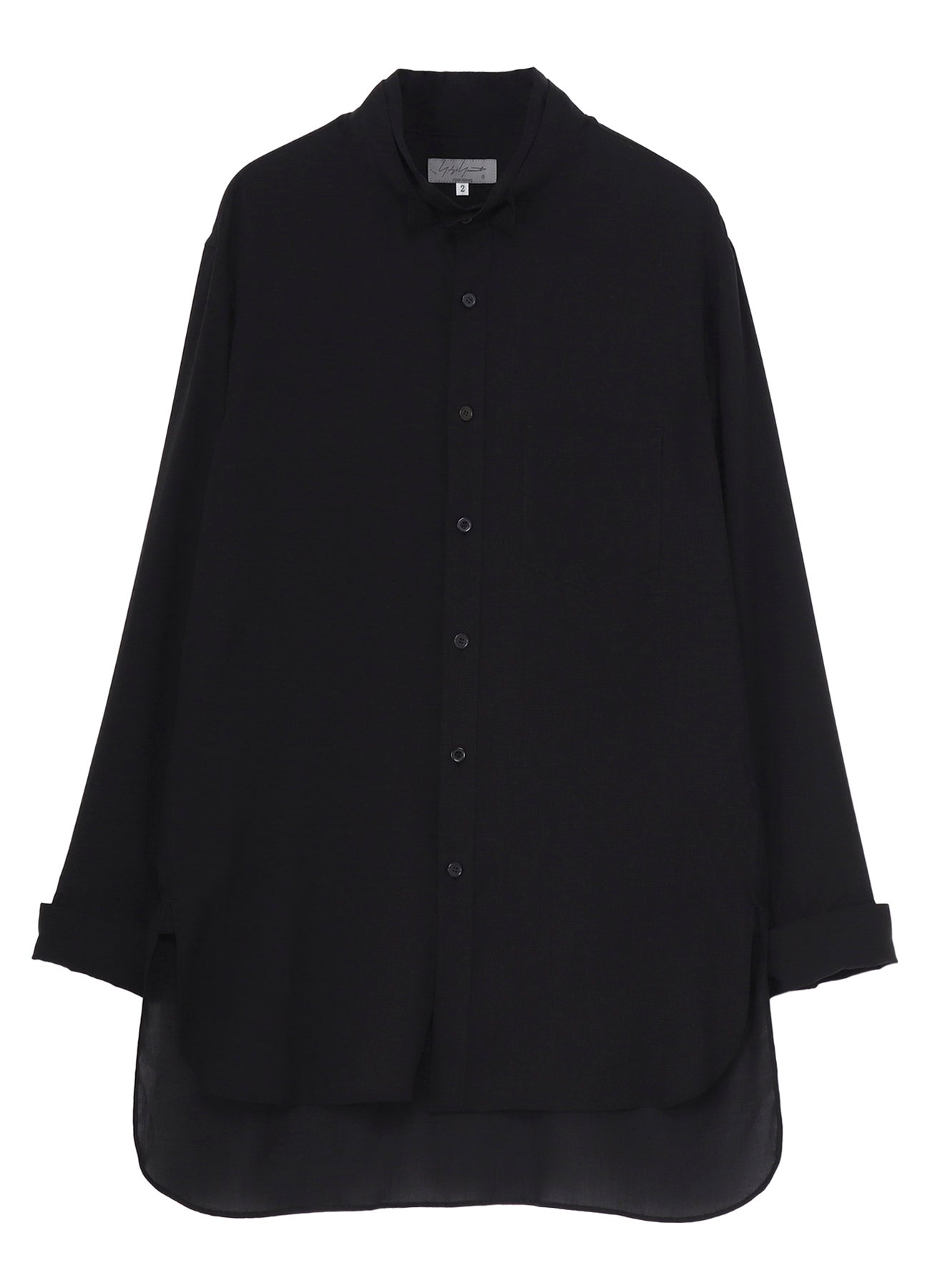 CELLLOSE LAWN DOUBLE STAND BLOUSE