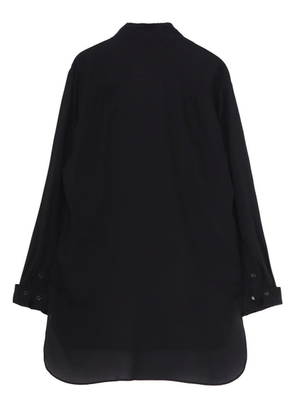 CELLLOSE LAWN DOUBLE STAND BLOUSE