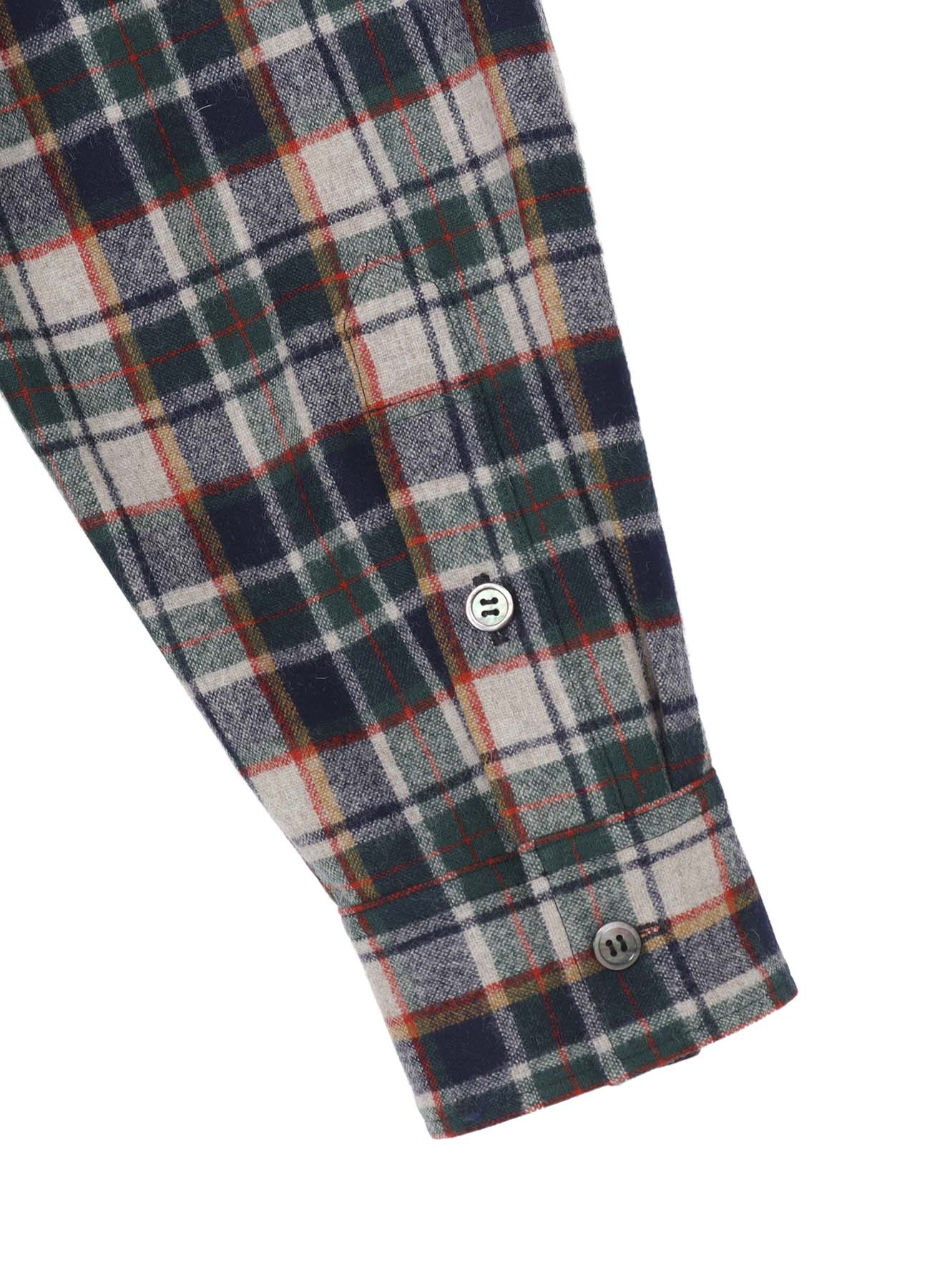 Yohji Yamamoto × PENDLETON PLAID BLOUSE B