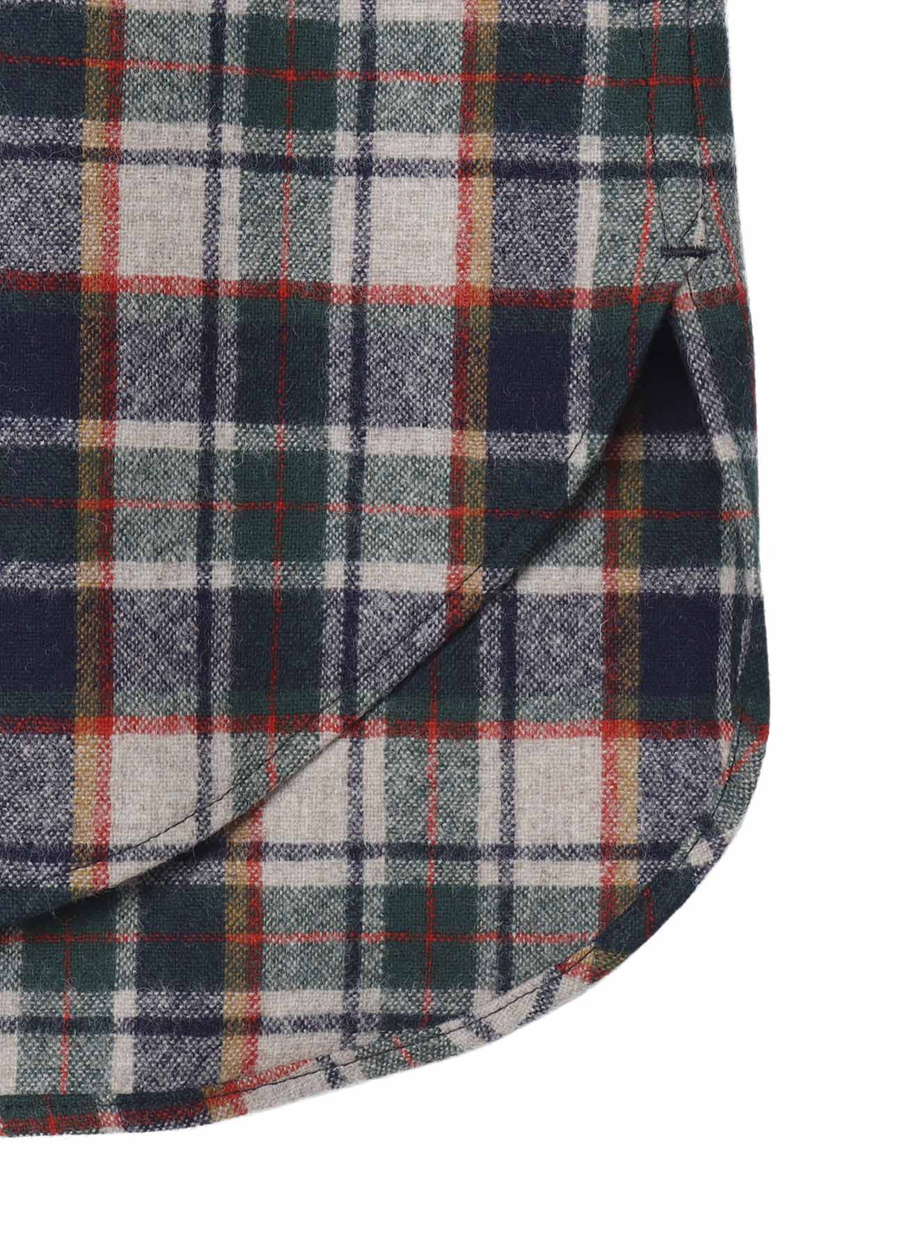 Yohji Yamamoto × PENDLETON PLAID BLOUSE B