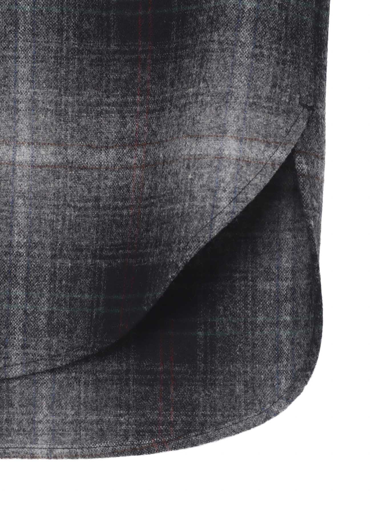 Yohji Yamamoto × PENDLETON PLAID BLOUSE D