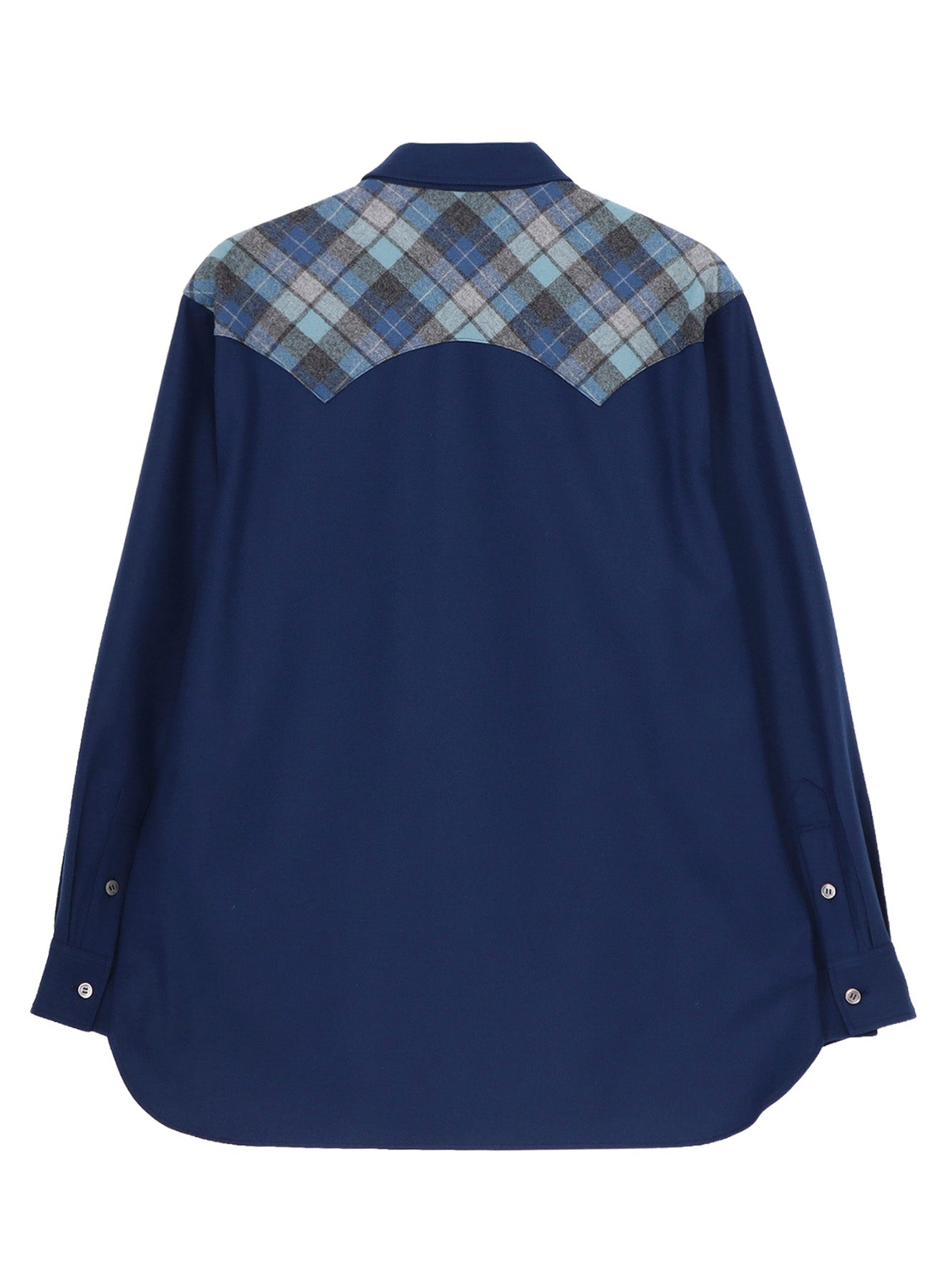 Yohji Yamamoto × PENDLETON PLAID BLOUSE E