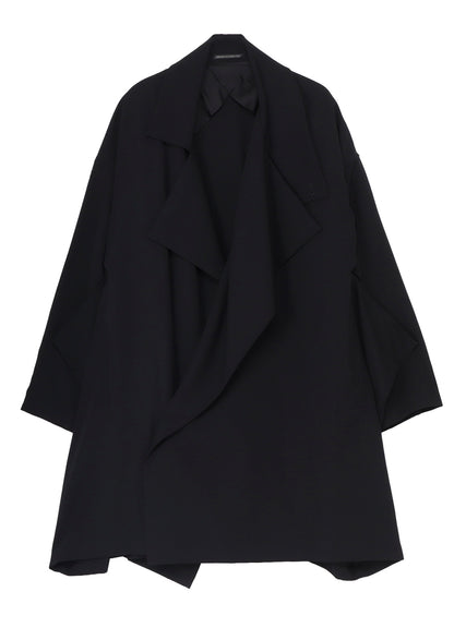 WOOL GABARDINE SMOOTH COAT