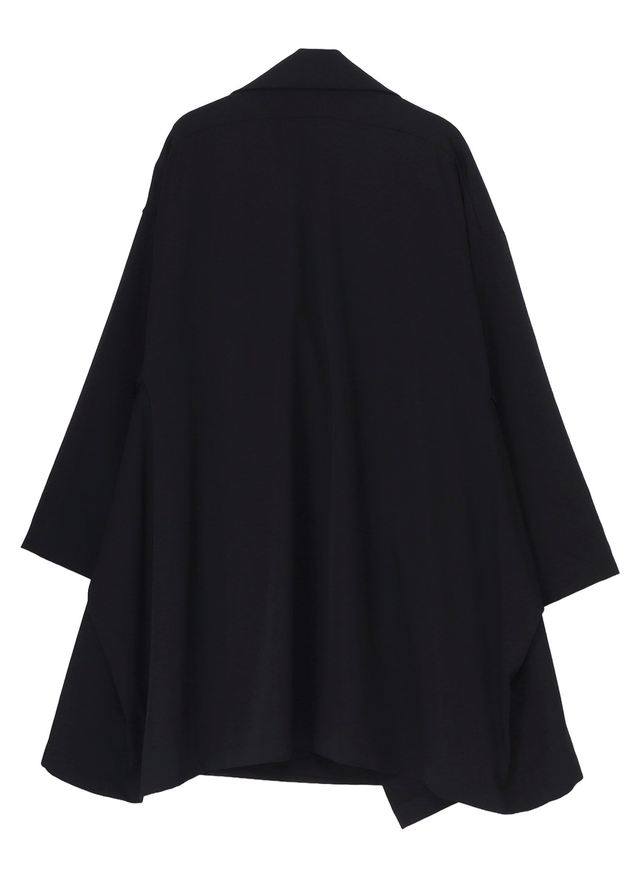 【24時間限定セール】Mame Wool Gabardine Jacket Silk Habutae Double Breasted