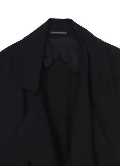 WOOL GABARDINE SMOOTH COAT