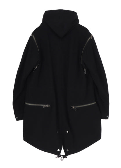 AIRY MOSSER FASTENER MODS COAT
