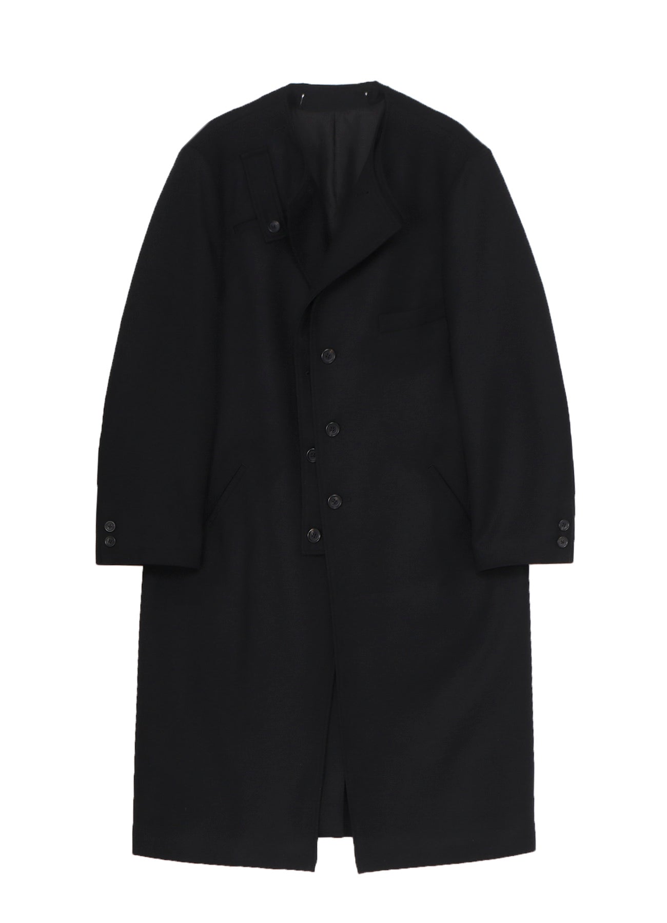 TASMANIA FLANNEL SPARE STAND COLLAR COAT