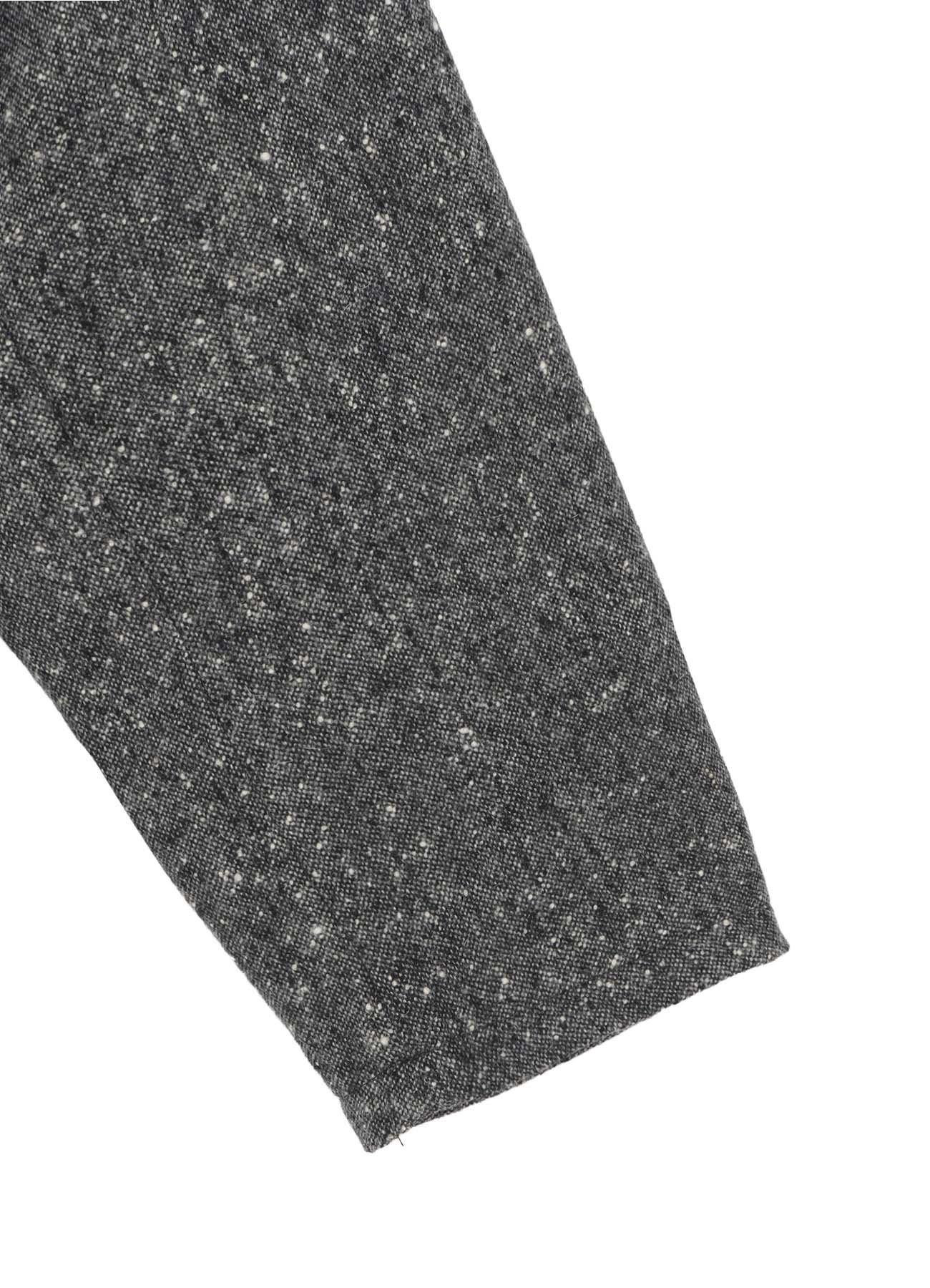 NEP TWEED FLY FRONT FOODED COAT