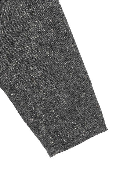 NEP TWEED FLY FRONT FOODED COAT