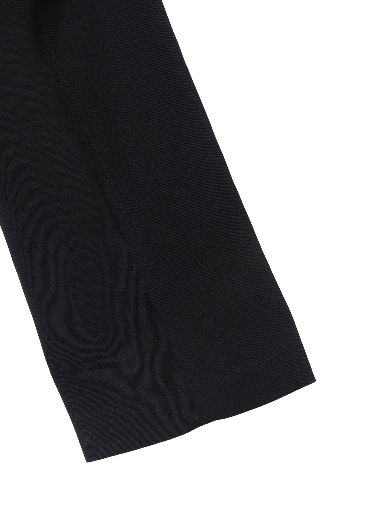 WOOL GABARDINE DOUBLE FRONT JACKET