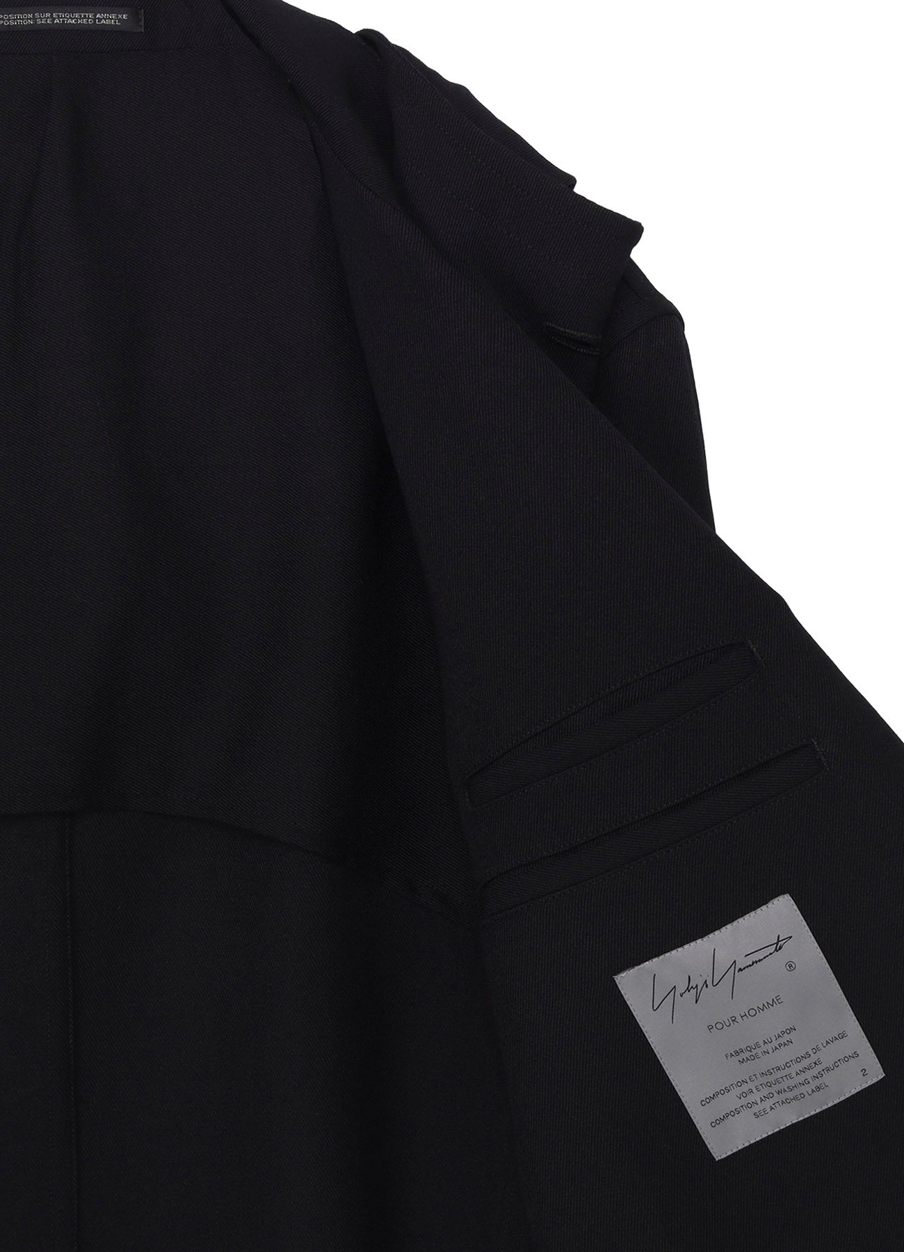 ARMY GABARDINE FOODED JACKET