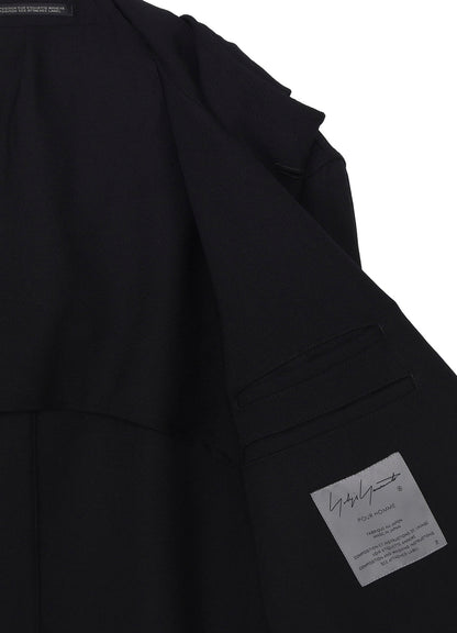 ARMY GABARDINE FOODED JACKET