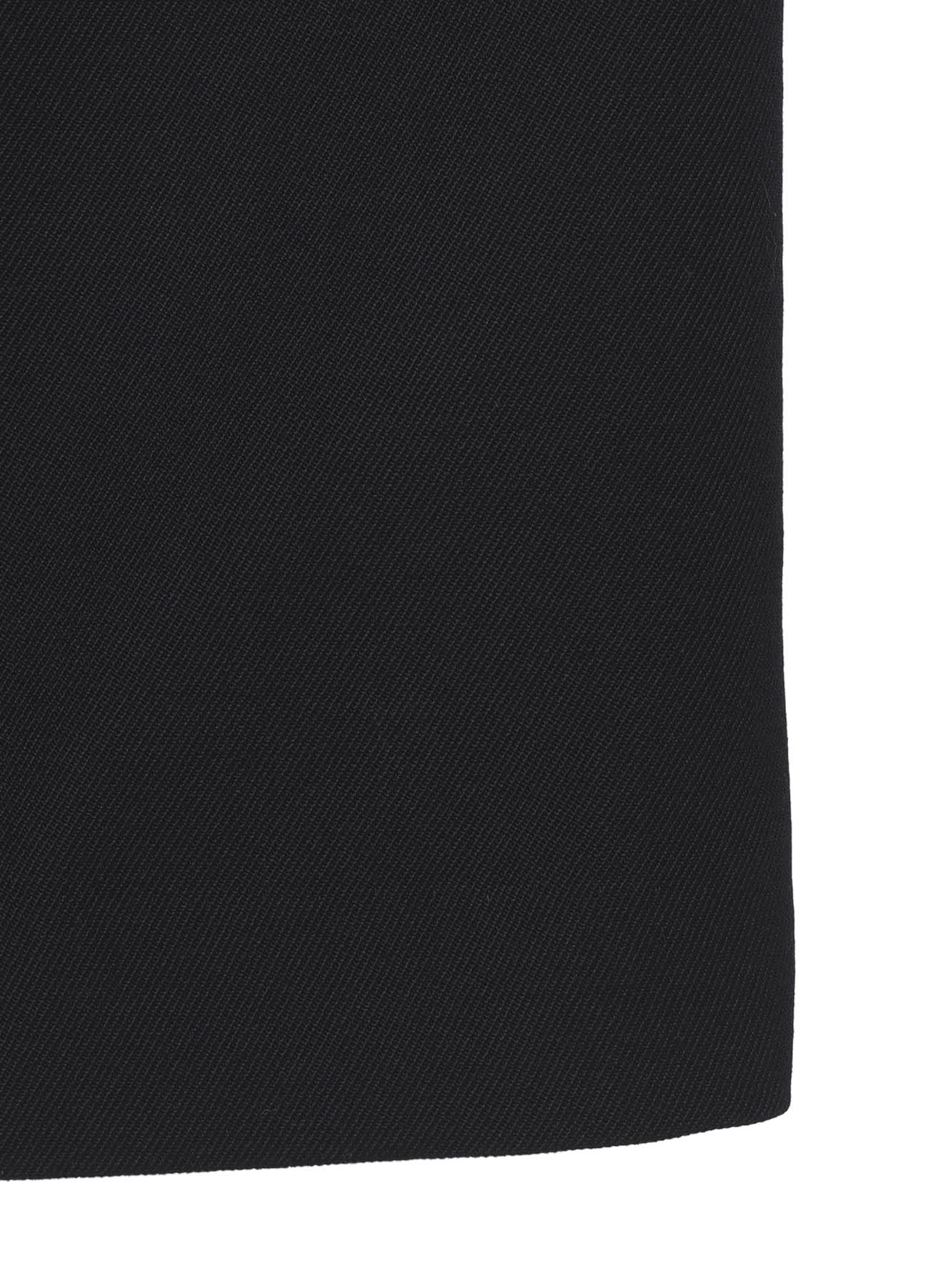 ARMY GABARDINE ZIPPER LONG JACKET