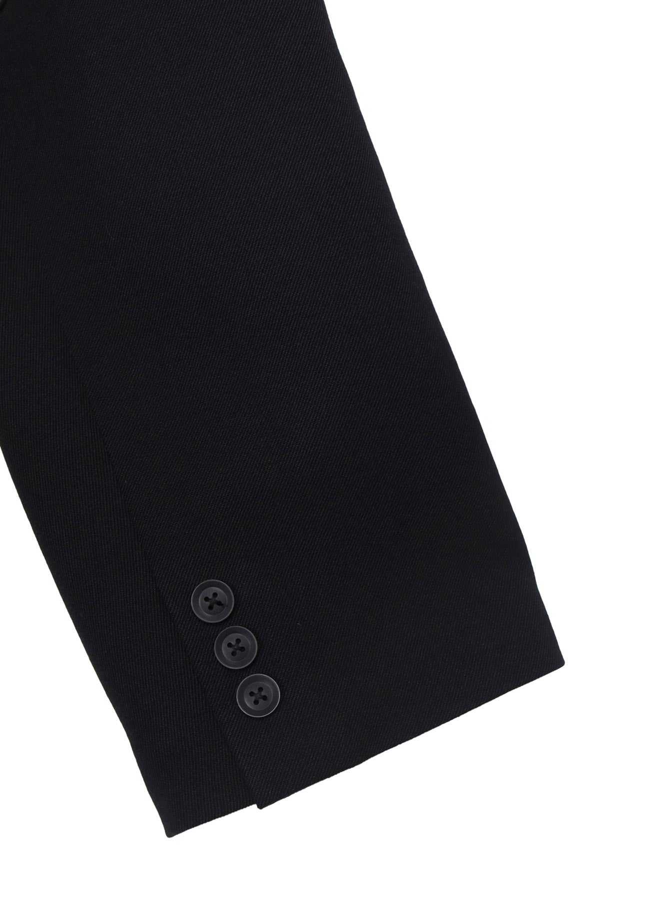 ARMY GABARDINE ZIPPER LONG JACKET