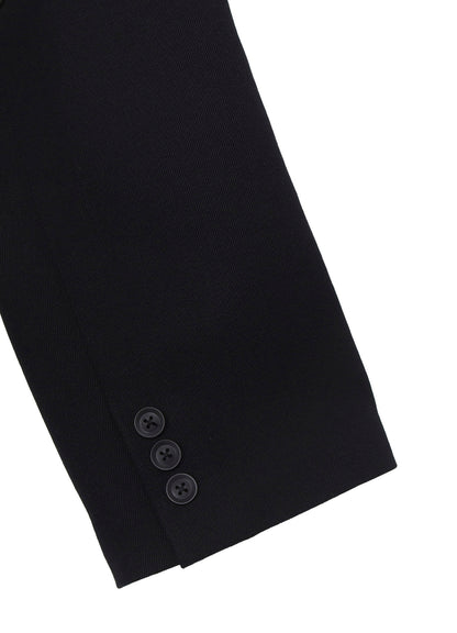 ARMY GABARDINE ZIPPER LONG JACKET