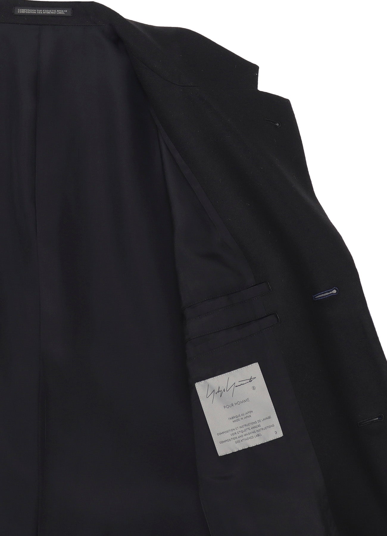 Yohji Yamamoto × PENDLETON DOCKING  LONG JACKET A