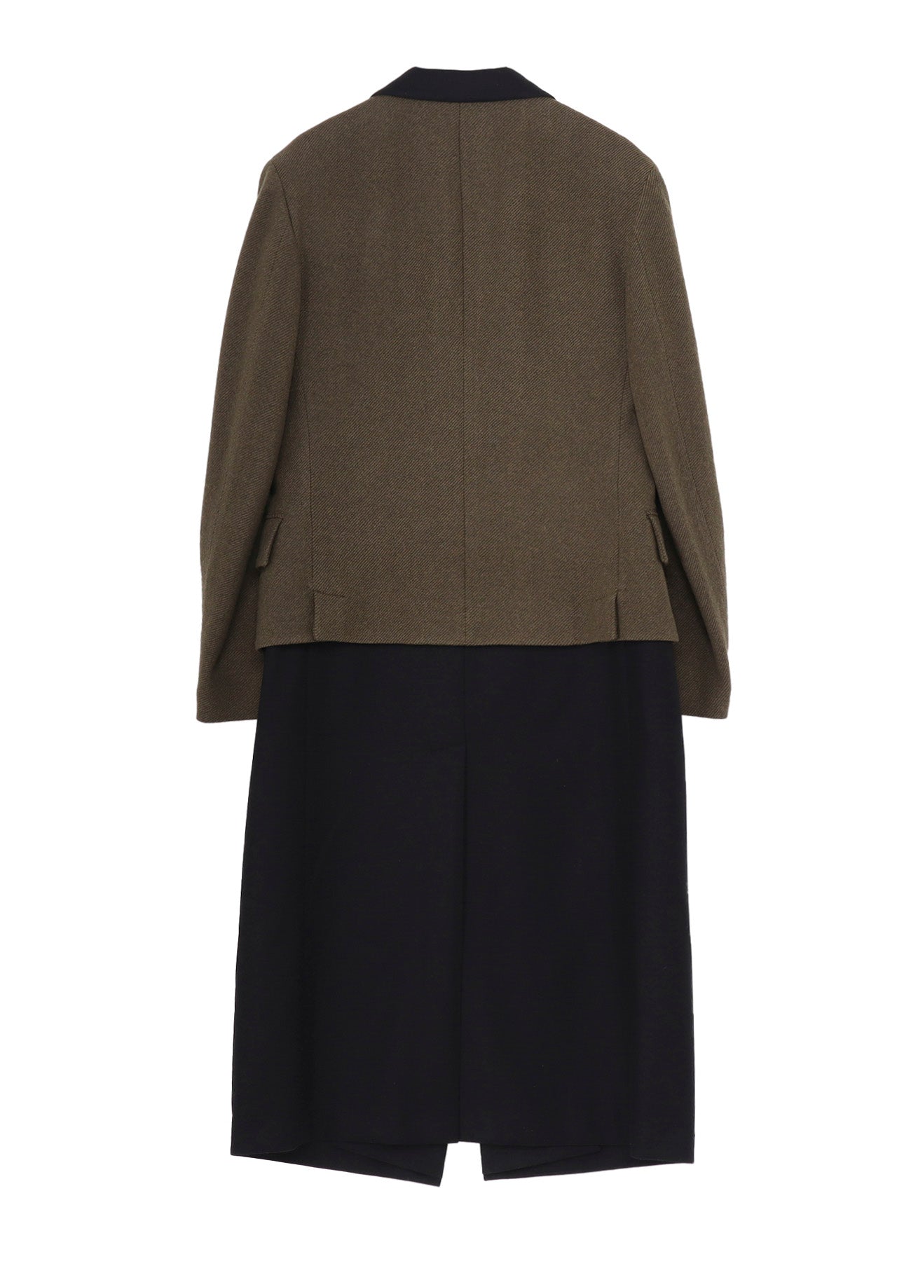 Yohji Yamamoto × PENDLETON DOCKING  LONG JACKET B