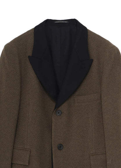 Yohji Yamamoto × PENDLETON DOCKING  LONG JACKET B