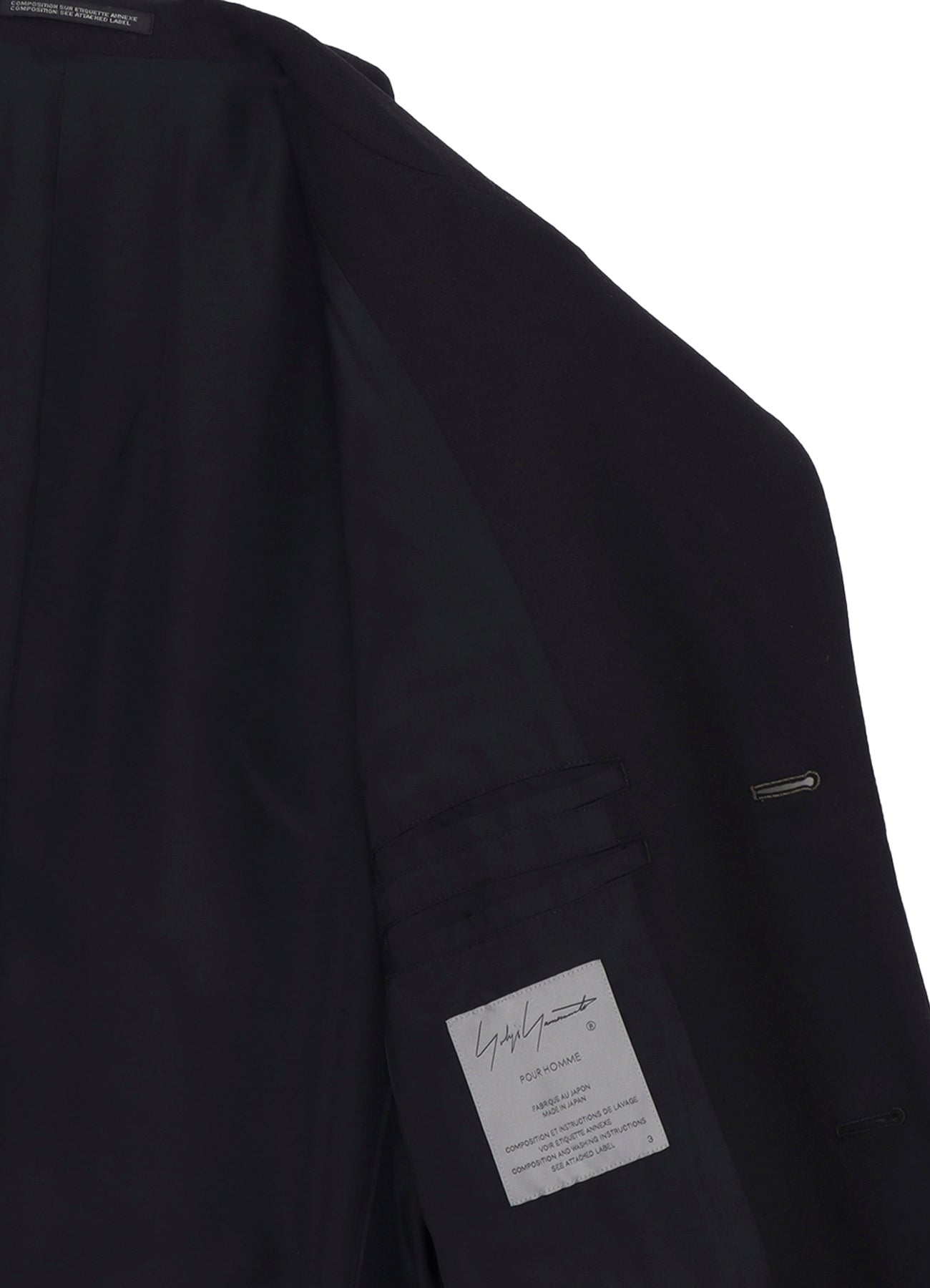 Yohji Yamamoto × PENDLETON DOCKING  LONG JACKET B