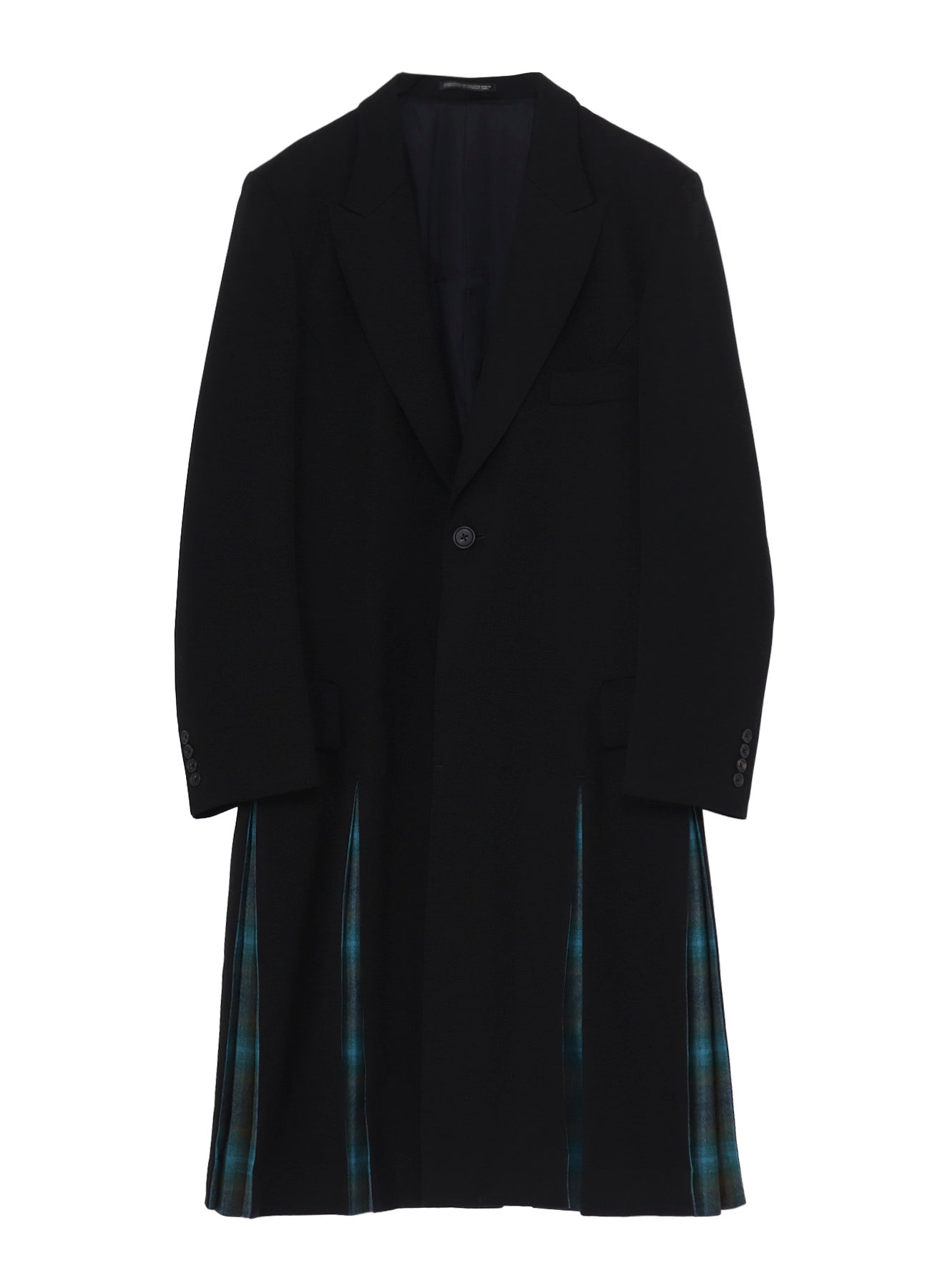 Yohji Yamamoto × PENDLETON PLEATS LONG JACKET