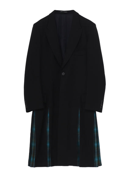Yohji Yamamoto × PENDLETON PLEATS LONG JACKET