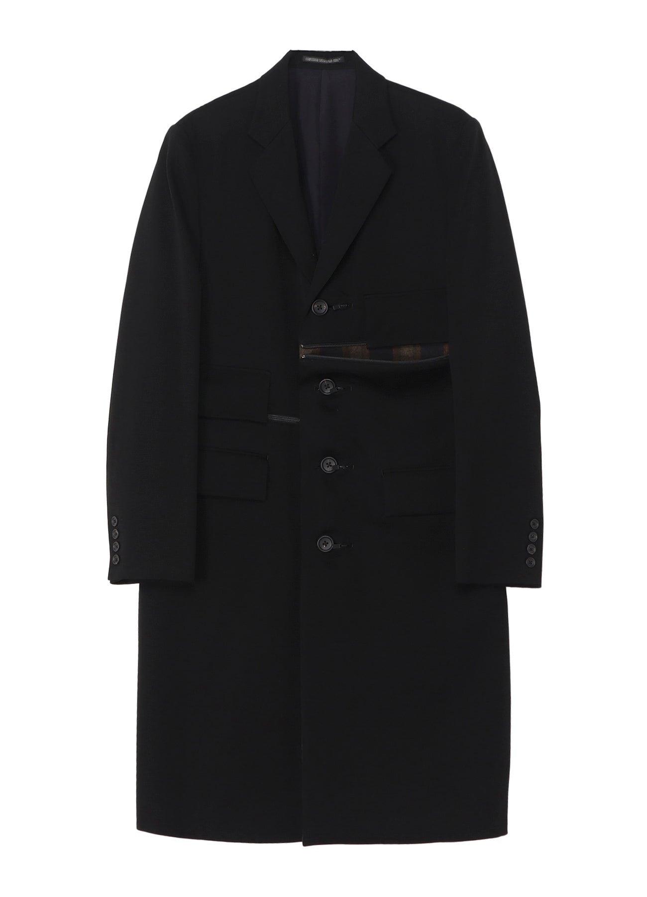 Yohji Yamamoto × PENDLETON ZIPPER LONG JACKET
